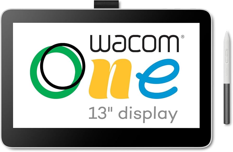 Amazon.com: Wacom One 13 Touch Drawing Tablet with Screen, 13.3