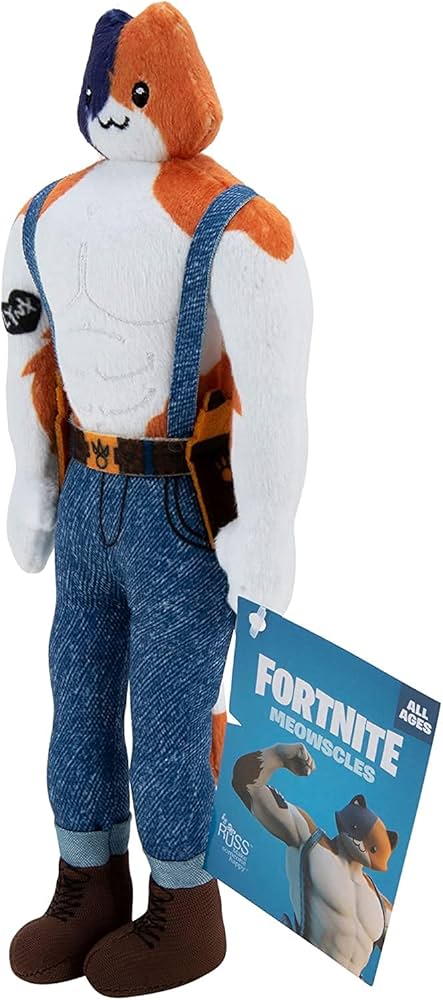 Amazon.co.jp: フォートナイト ニャッスル ぬいぐるみ おもちゃ