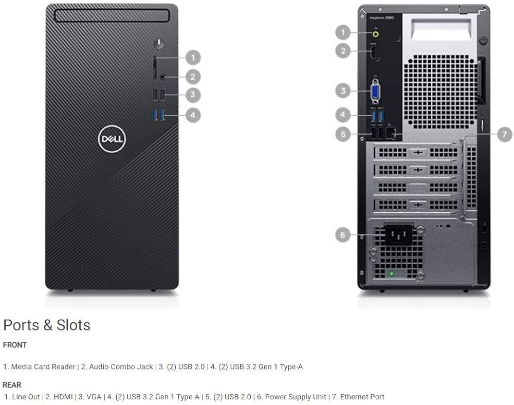 Amazon.co.jp: Dell (デル) Inspiron デスクトップ 3880 第10世代