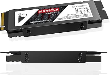 Amazon | Monster Storage NVMe 2TB SSD PCIe Gen 4×4 最大読込: 5,000