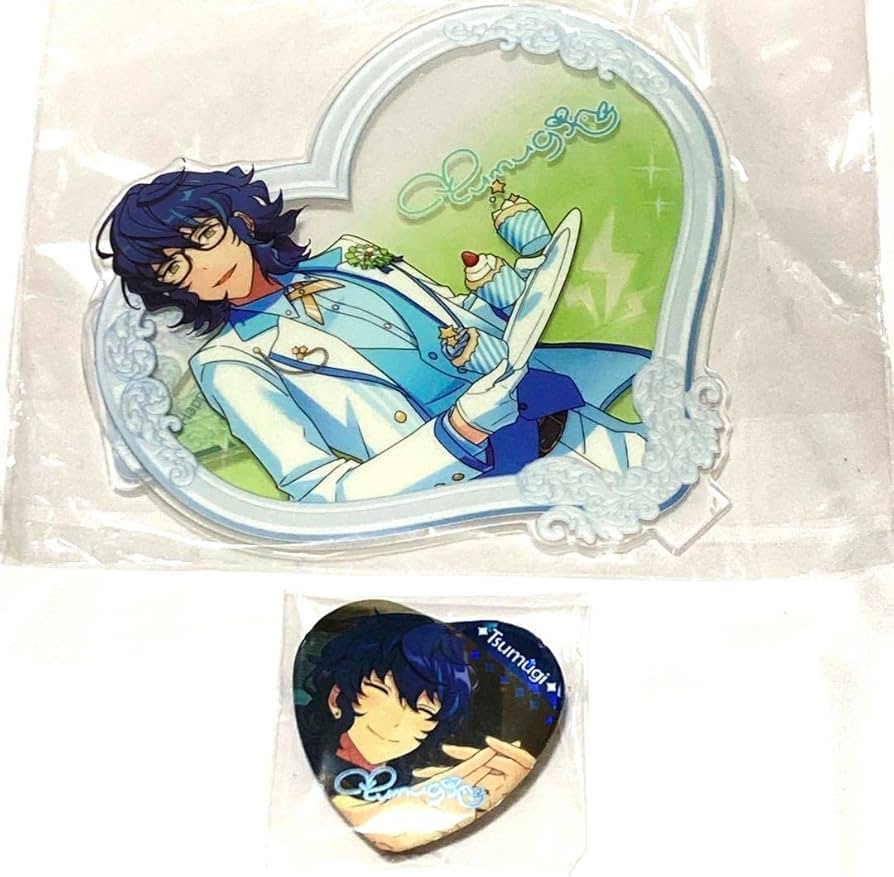 Amazon.co.jp: あんスタ 青葉つむぎ 誓約アクスタ ハート アクリル