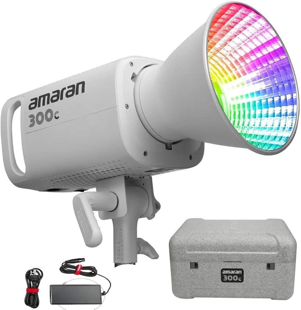 Amazon.com : Aputure Amaran 300c RGB COB Video Light Bowen Mount