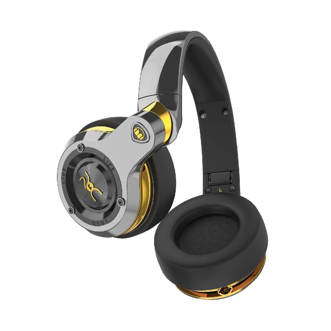 Amazon.co.jp: Monster ROC Sport Black Platinum オーバーイヤー