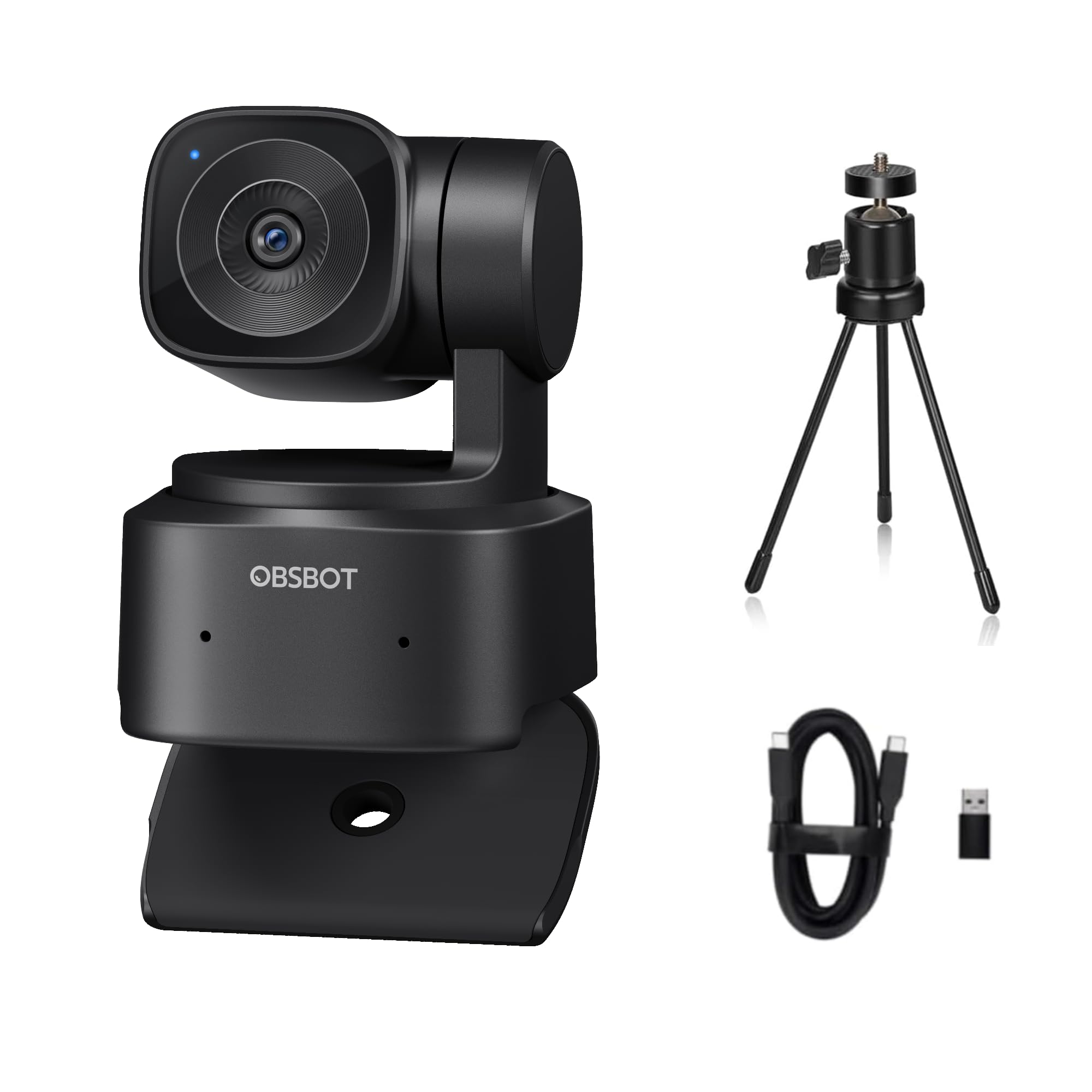 Amazon.com: OBSBOT Tiny SE Webcam-1080P 100FPS-Extra Tripod-Video