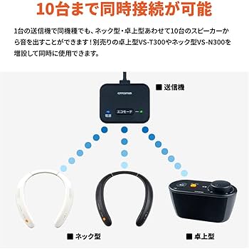 Amazon.co.jp: OTOMS 快テレ君 ワイヤレスネックスピーカー VS-N300