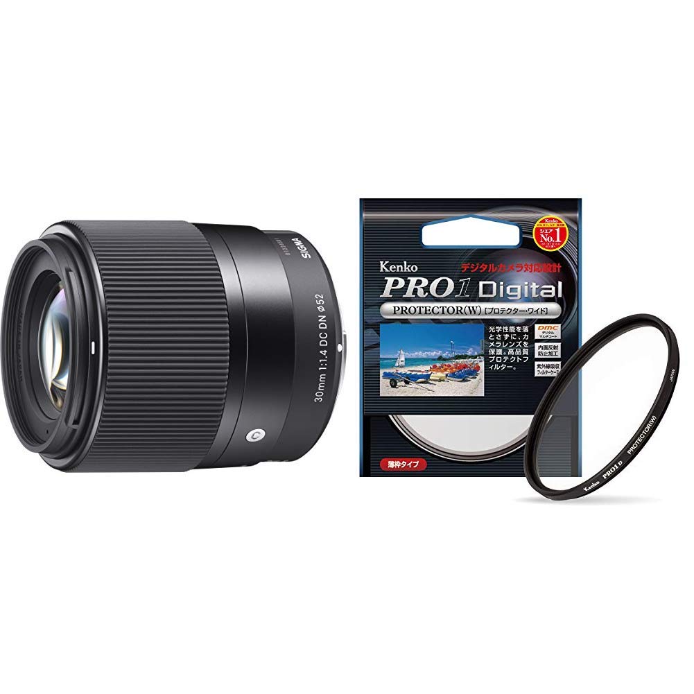 SIGMA 30mm F1.4 DC レンズプロテクター付Canon用 Amazon.com : Sigma