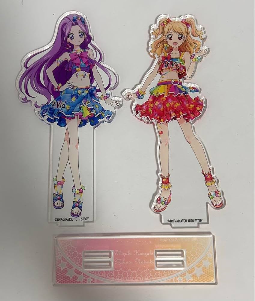 アイカツ！ ペアアクリルスタンド 神崎美月＆夏樹みくる 【公式通販】
