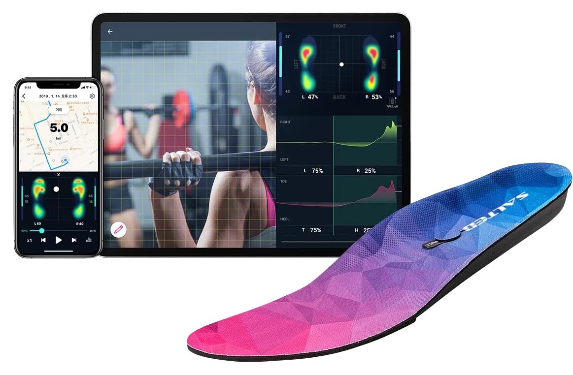Amazon.co.jp: インソール型足圧計「SALTED SMART INSOLE（ソルティド