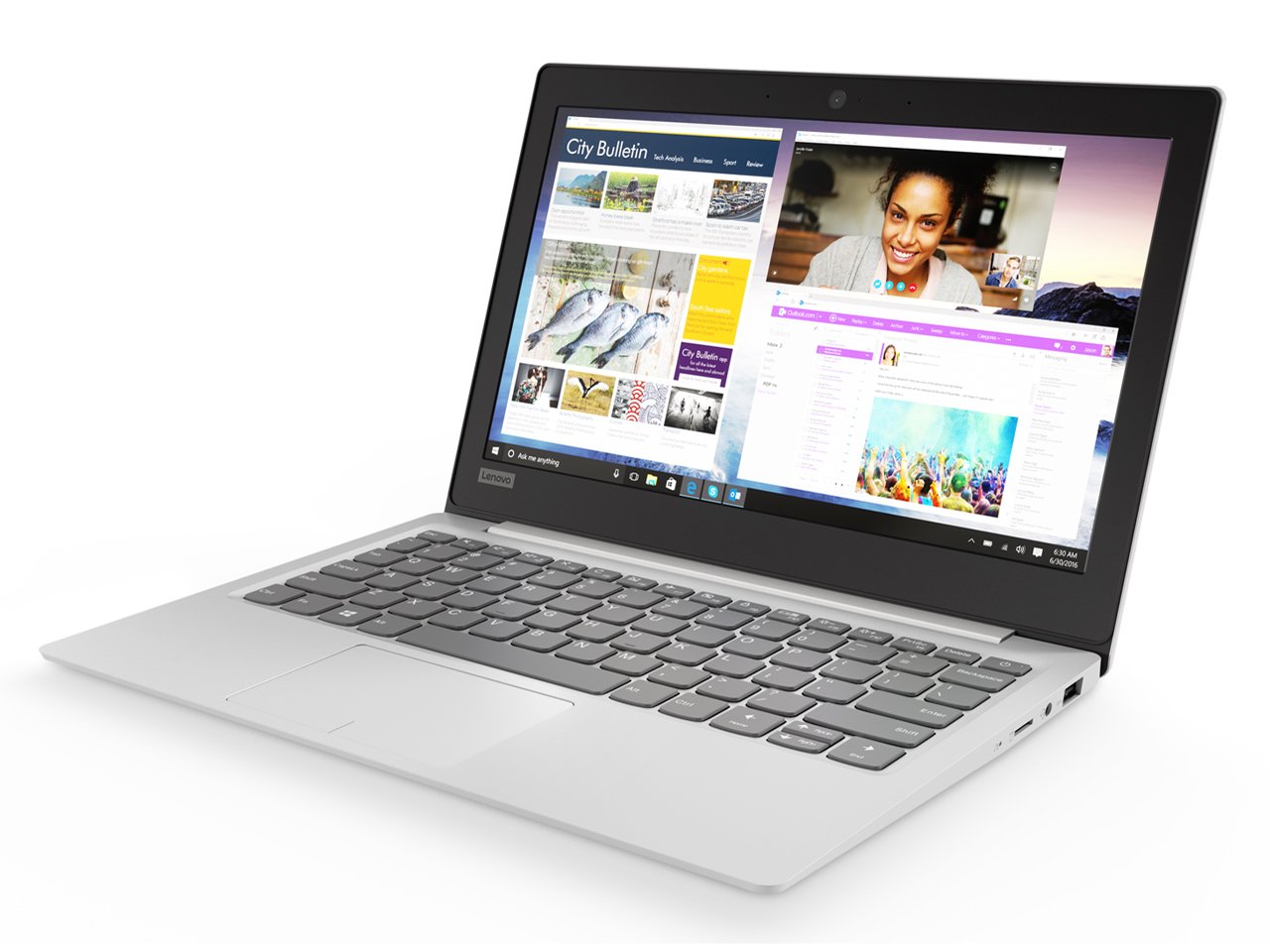 Amazon.co.jp: 81A4004NJP(ブリザ-ドホワイト) ideapad 120S 11.6型