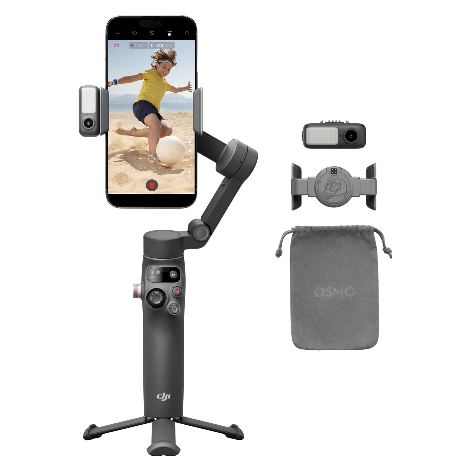Amazon.com: DJI Osmo Mobile 7P Gimbal Stabilizer for iPhone