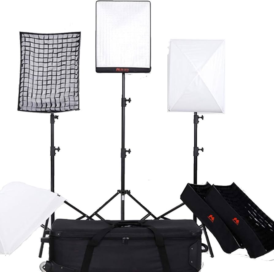 Amazon | FalconEyes 撮影用ライト RX-18TD 100W 定常光撮影ライト 3個