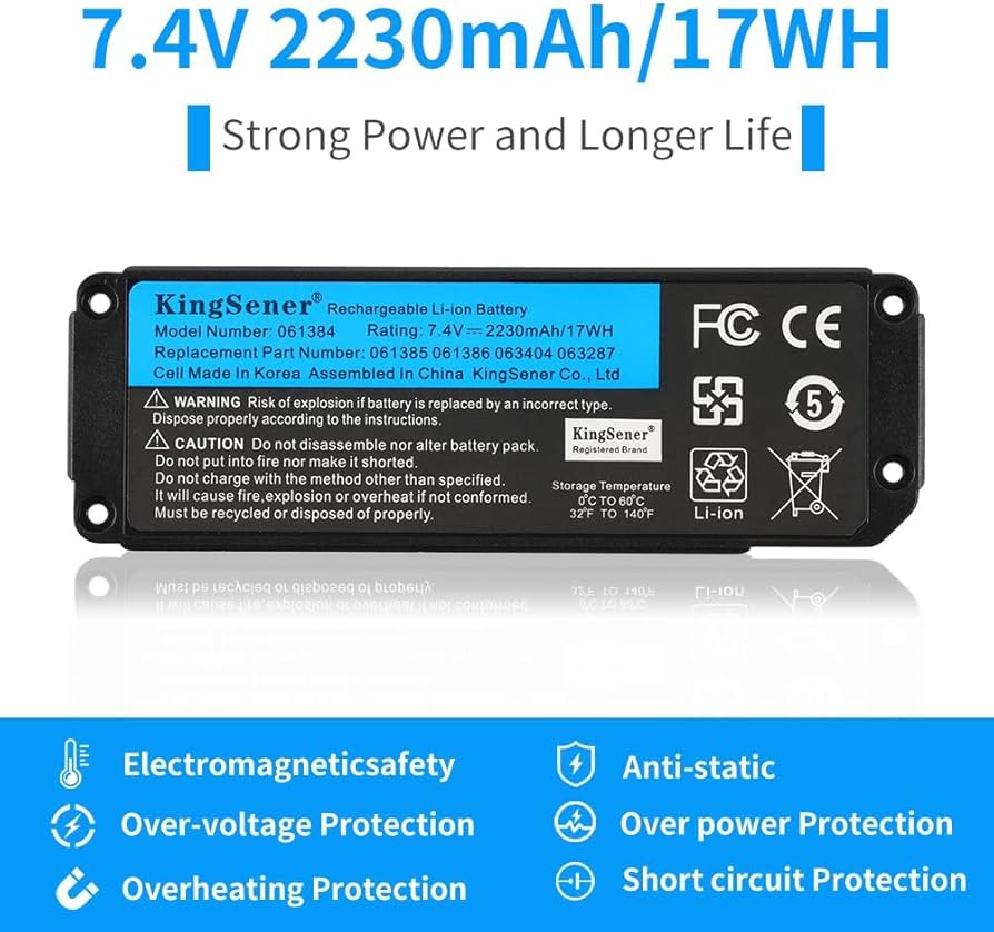 Amazon.com: KingSener 061384 061385 Battery 061384 061386 063287