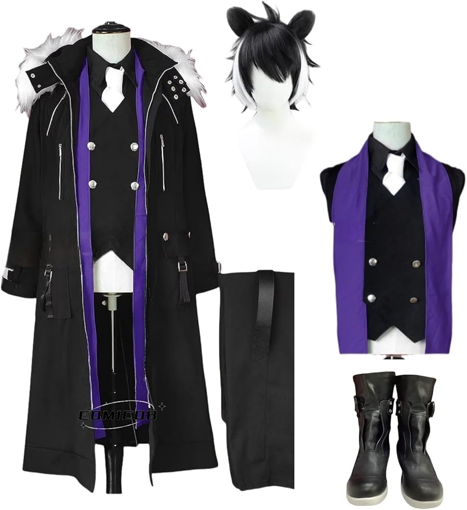 Amazon.co.jp: [COMICOBB] VTuber 影山シエン コスプレ衣装/靴