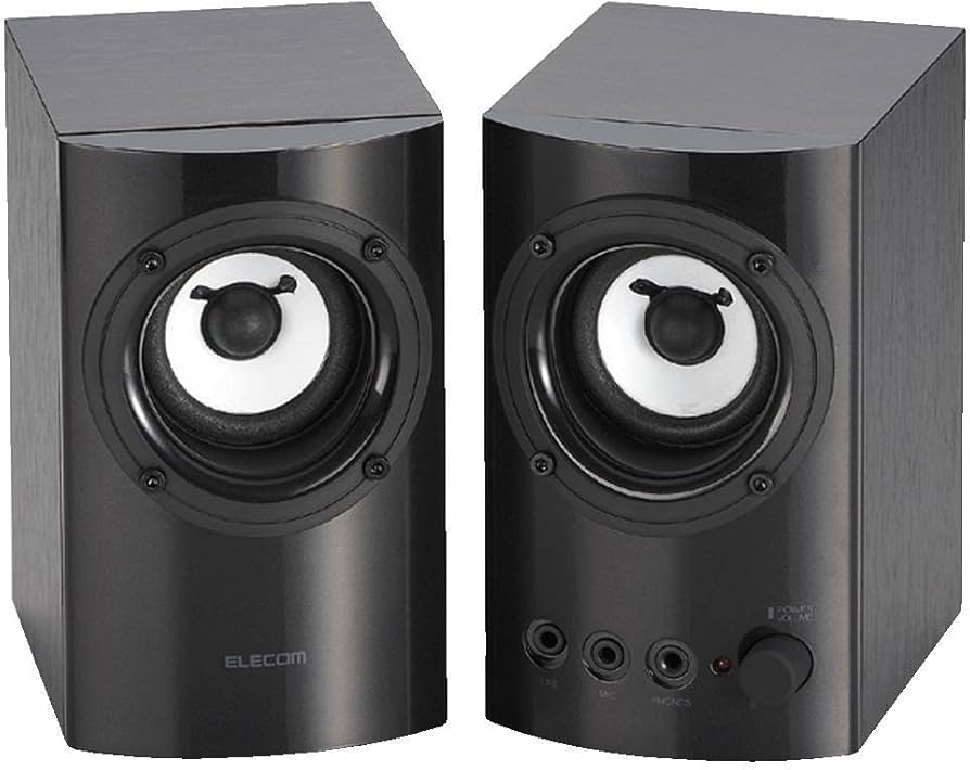 ☆【未使用】FF14推奨 マルチメディアスピーカ MS-130BK-FF ☆【未使用