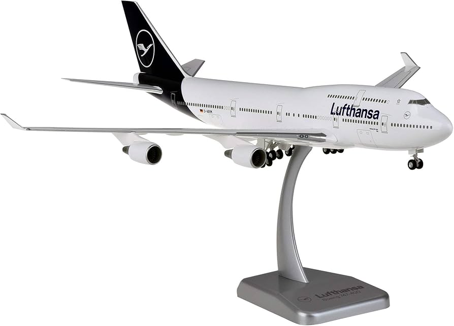 Amazon | LIMOX 1/200 ボーイング 747-400 ルフトハンザドイツ航空 D