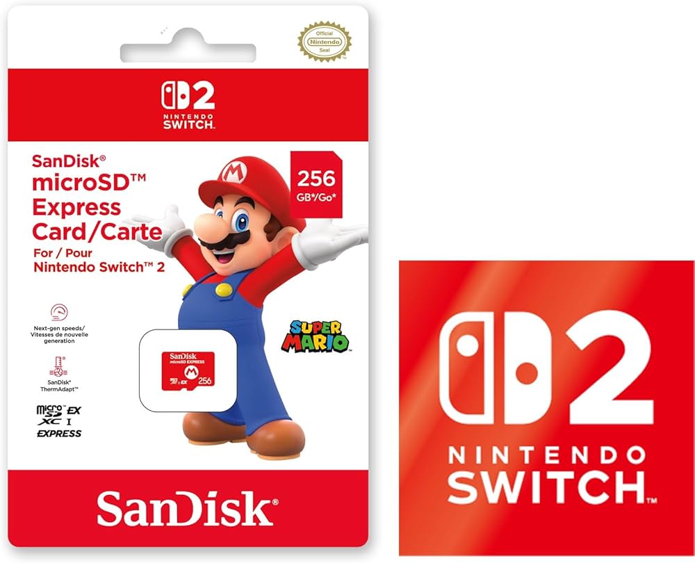 Amazon | 【任天堂ライセンス商品】SanDisk microSD Express Card