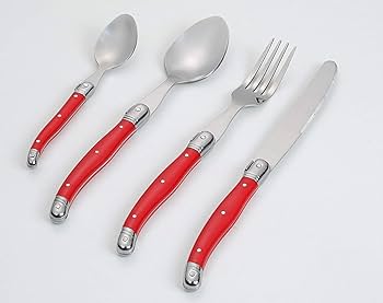 Amazon.com | FlyingColors Laguiole Stainless Steel Flatware Set