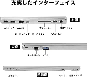 Amazon.co.jp: 【ノートパソコン 中古】 パソコン ノート office付き