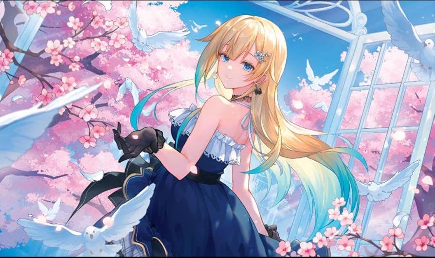 C107 AliceSyndrome 藍沢エマ ぶいすぽ プレイマット スリーブ c107