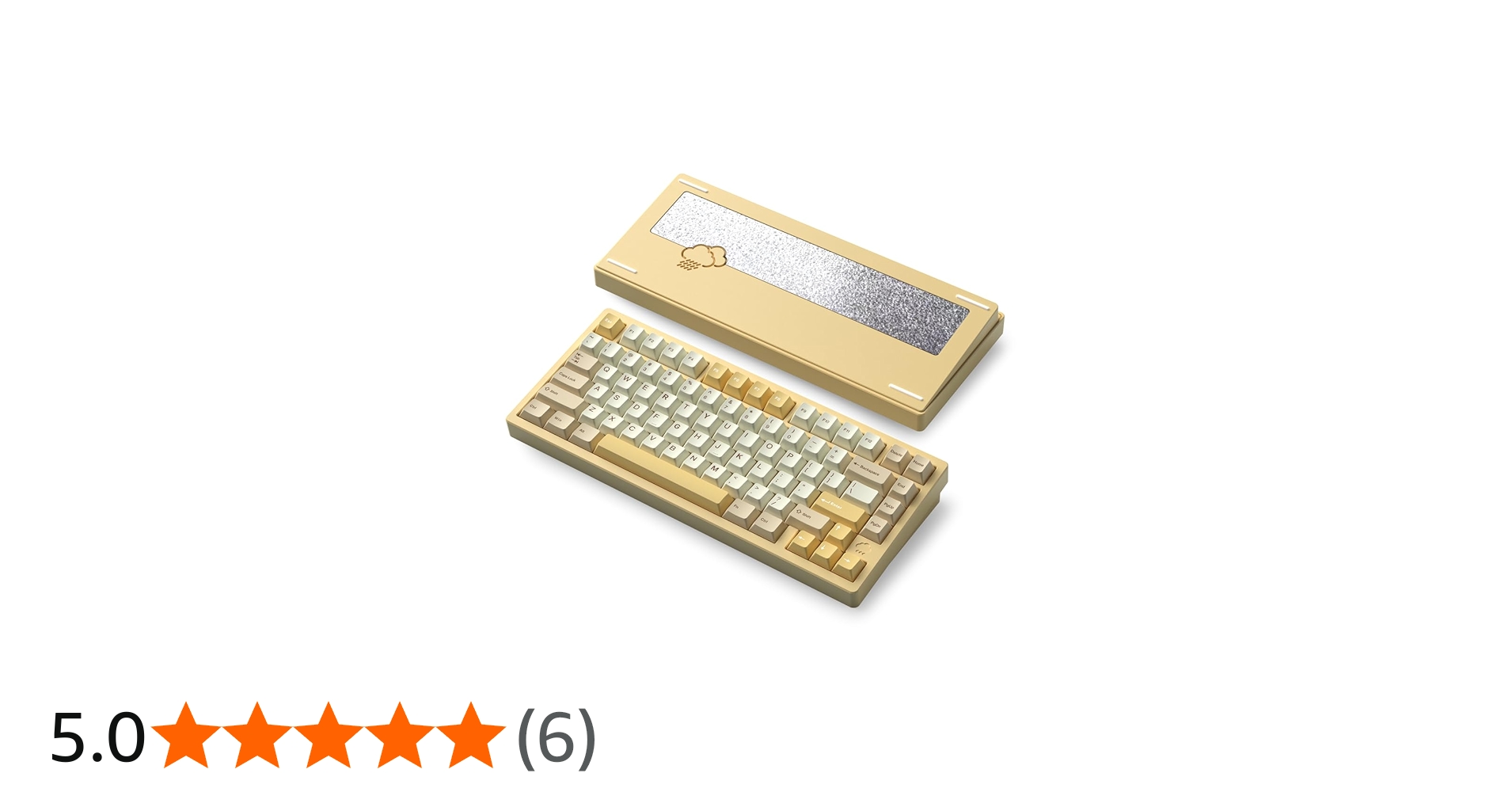 Amazon | WOBKEY Rainy 75 メカニカルキーボード/雨音のような打鍵感