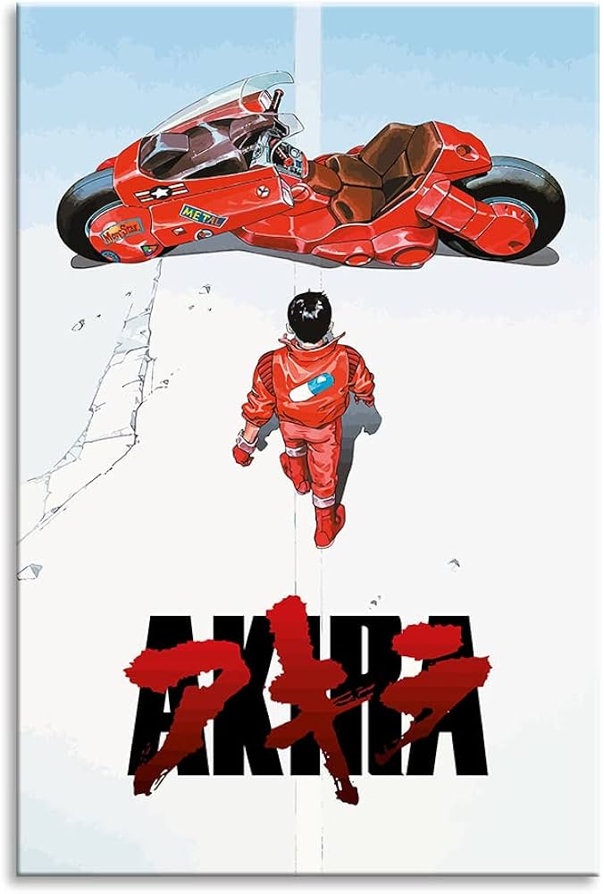 Amazon.co.jp: アートパネル アキラ Akira ポスターオートバイ 絵画