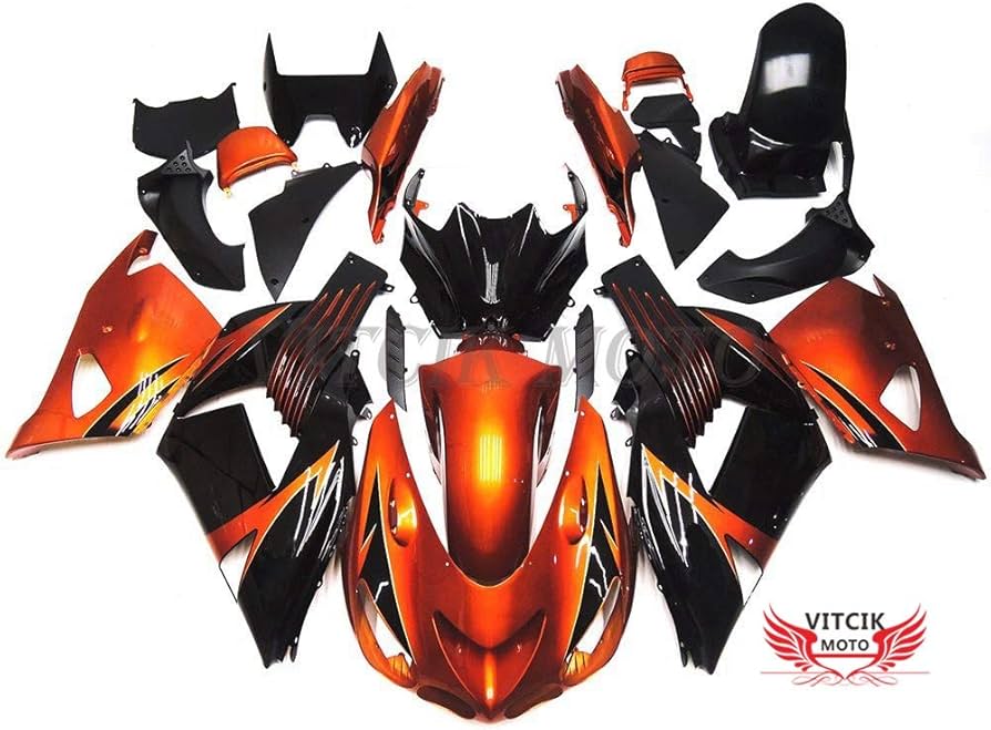 Amazon | VITCIK (フェアリングキット 対応車種 ZX14R ZX-14R ZZ-R1400