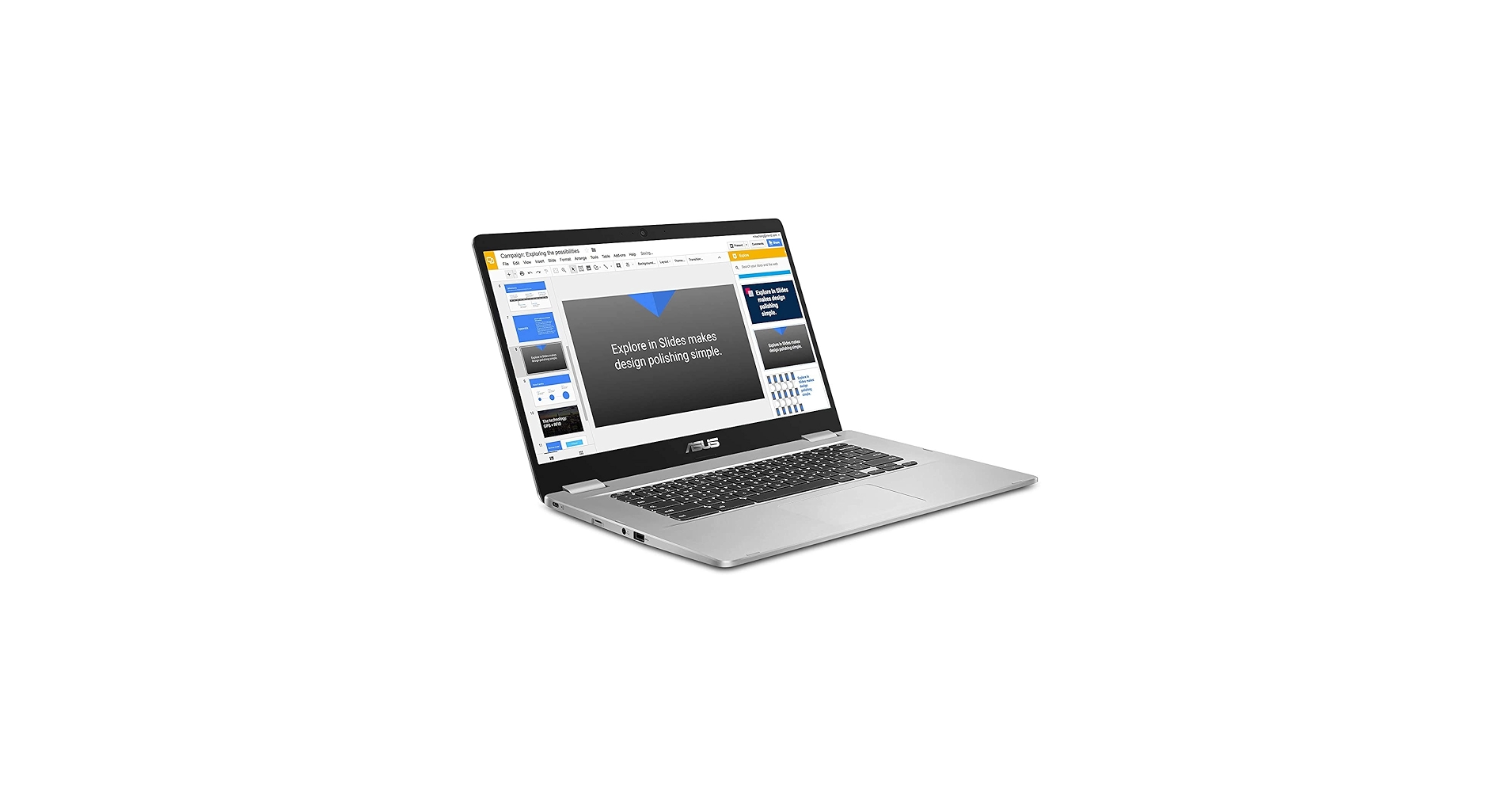 ASUS Chromebook c523n シルバー 本体 付属品付 説明書付 ASUS