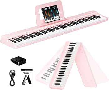 Amazon | TERENCE 電子ピアノ 88鍵盤 折り畳み式 キーボード タッチ