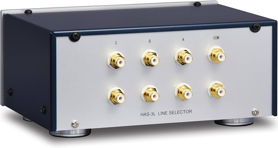 Amazon.co.jp: オーディオデザイン ラインセレクター HAS-3L : 家電
