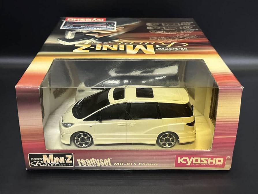 Amazon.co.jp: 絶版 超 ネオンライト付 京商 ミニッツレーサー パール