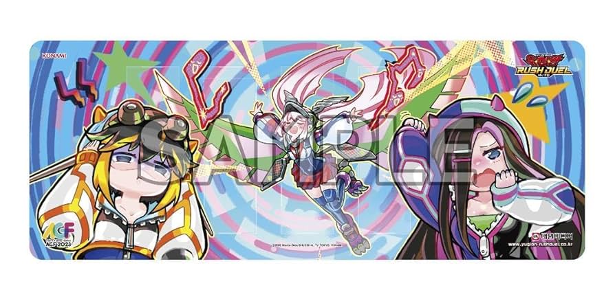 ラッシュデュエル 昂光の呪縛 2025 JUDGE プレイマット 韓国 限定