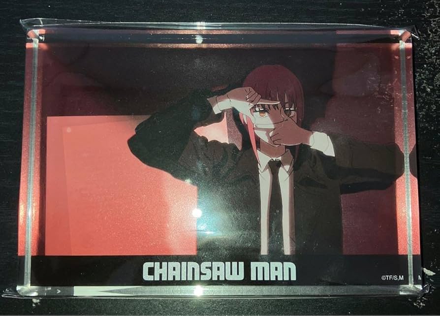 Amazon.co.jp: チェンソーマン アクリルブロック マキマ : おもちゃ