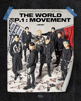 Amazon.com: ATEEZ THE WORLD EP.1 : MOVEMENT Album DIARY Version CD