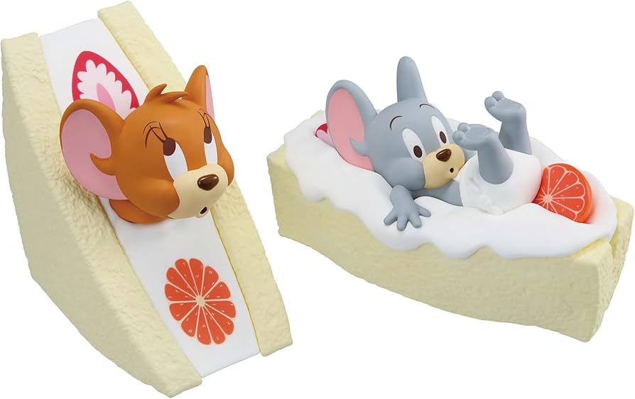 Amazon.co.jp: トムとジェリー フィギュアコレクション Fruit Sandwich