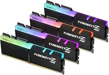 G.Skill Trident Z RGB Series (XMP) DDR4 RAM 32GB (4x8GB) 3200MT/s