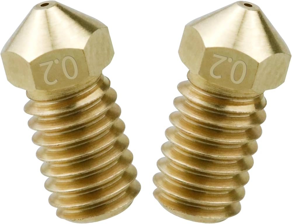 Amazon.co.jp: 2個 0.2mm バンブノズル用、アップグレード 500℃ 高温耐