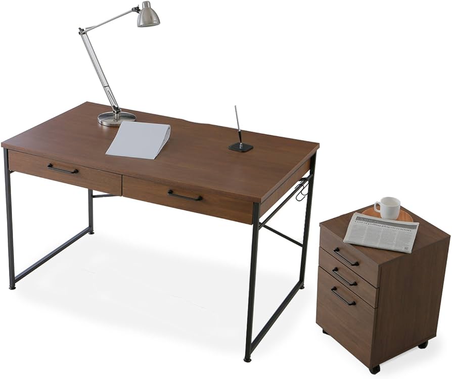 Amazon.co.jp: LOWYA ロウヤ デスク 机 パソコンデスク 学習机 勉強机