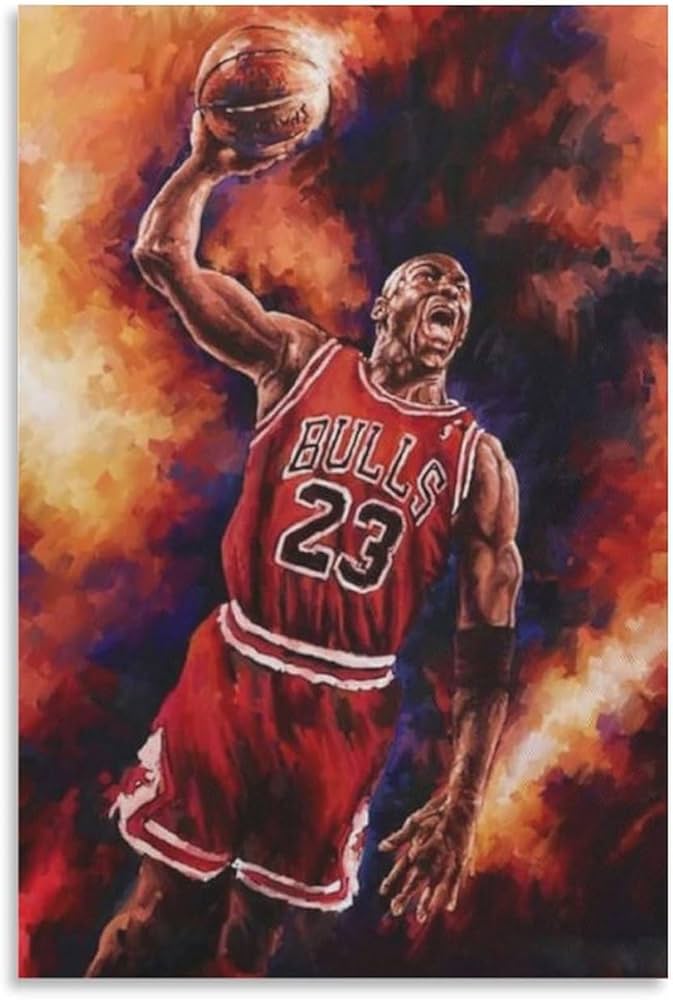 Amazon.co.jp: ールのスーパースターマイケルジョーダンスラムダンク