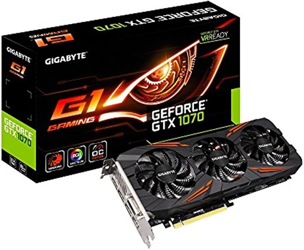 Amazon.in: Buy Gigabyte GeForce GTX 1070 G1 Gaming Video/Graphics