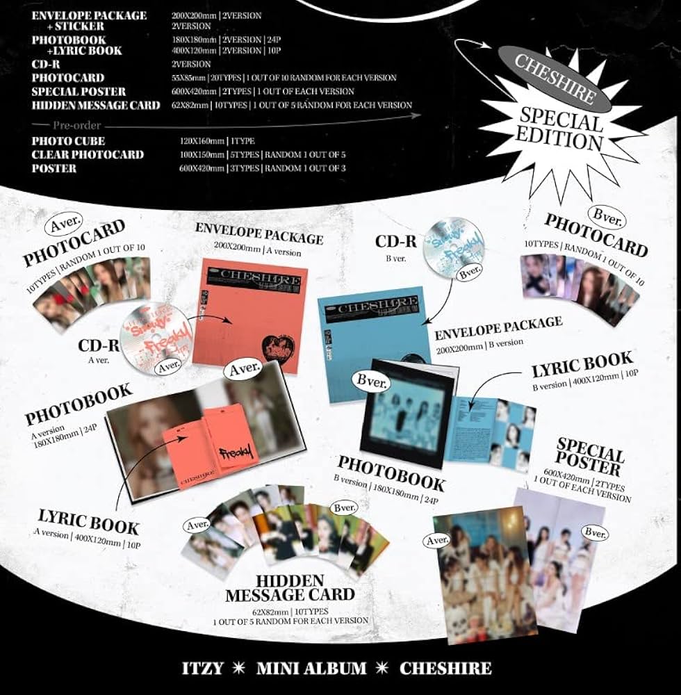 ITZY CHESHIRE SPECIAL EDITION [B Ver] - Amazon.com Music