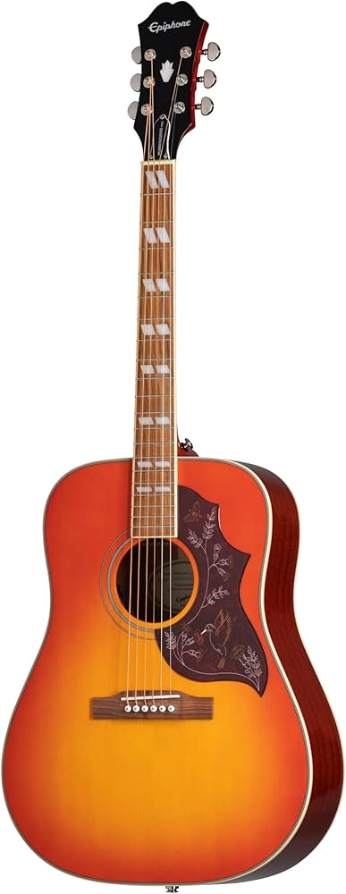 Amazon | Epiphone Hummingbird PRO Faded Cherry Burst ハミング