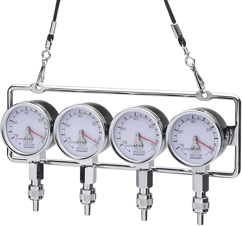 Amazon | (STRAIGHT/ストレート) 4連バキュームゲージセット ミニ
