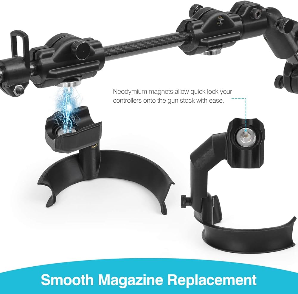 Amazon.co.jp: PECOOVR 磁気ガンストック PSVR2コントローラー用 調節