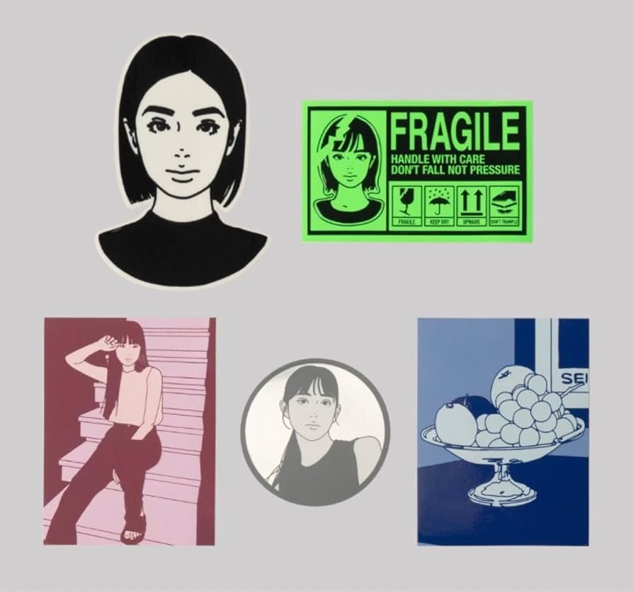 Amazon.co.jp: kyne キネ ステッカーセット 5種 on air 限定 : おもちゃ