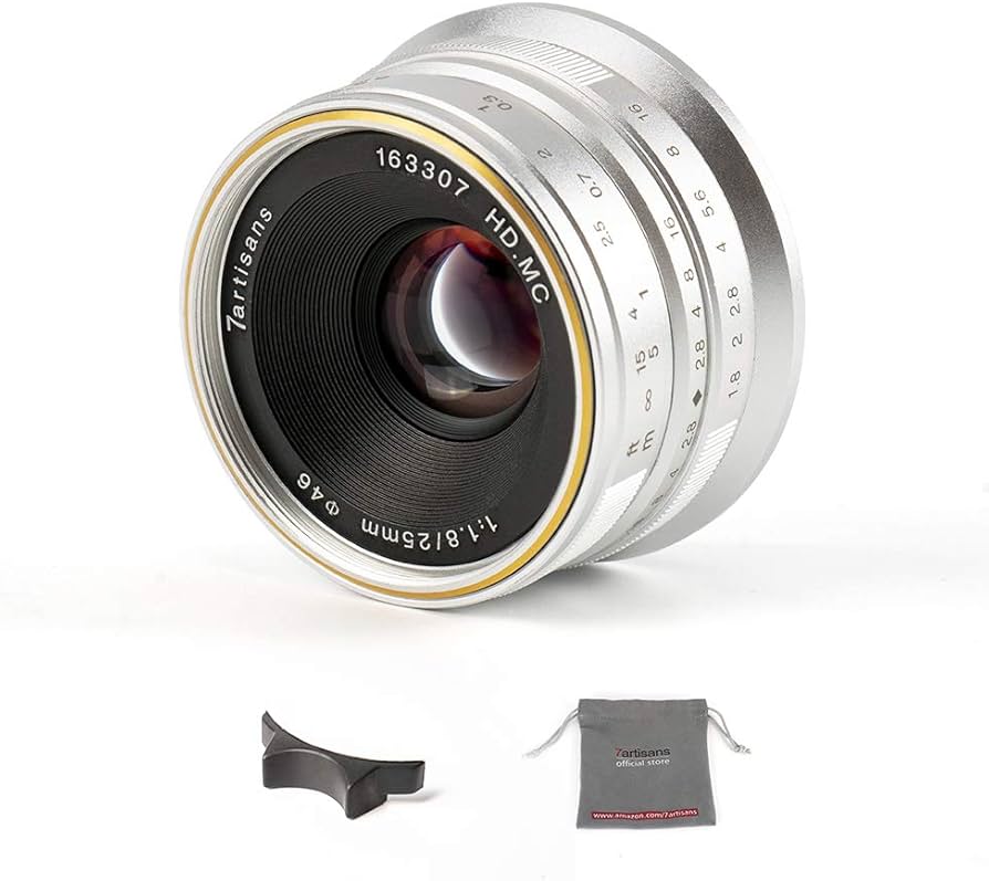 Amazon.com : 7artisans 25mm F1.8 APS-C Manual Focus Lens for Sony