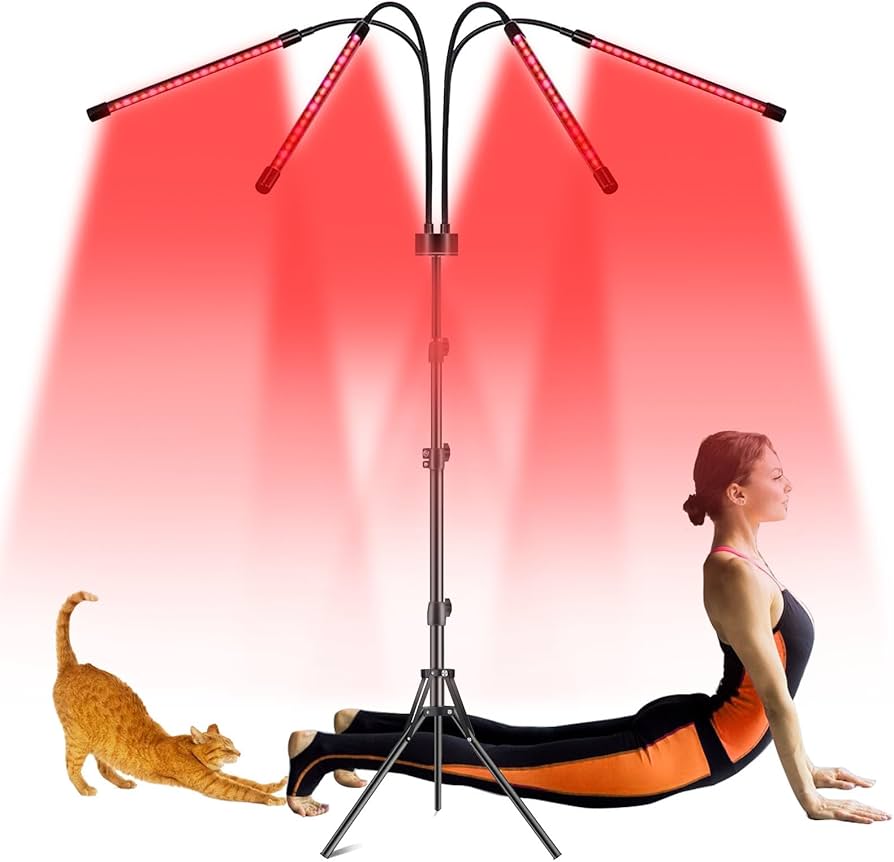 Amazon.com: Red Light Therapy for Body Face with Stand,Infrared