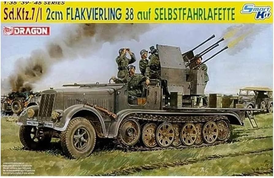 サイバーホビー 1/35 8トンハーフトラック w/3.7cm FLAK43 Amazon
