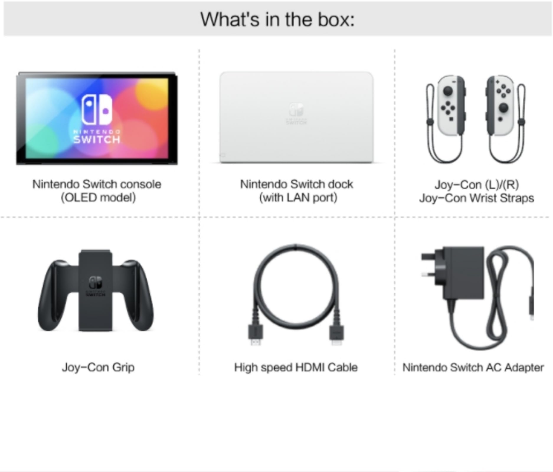Amazon.com: Nintendo Switch (OLED model) with Neon Blue and Neon