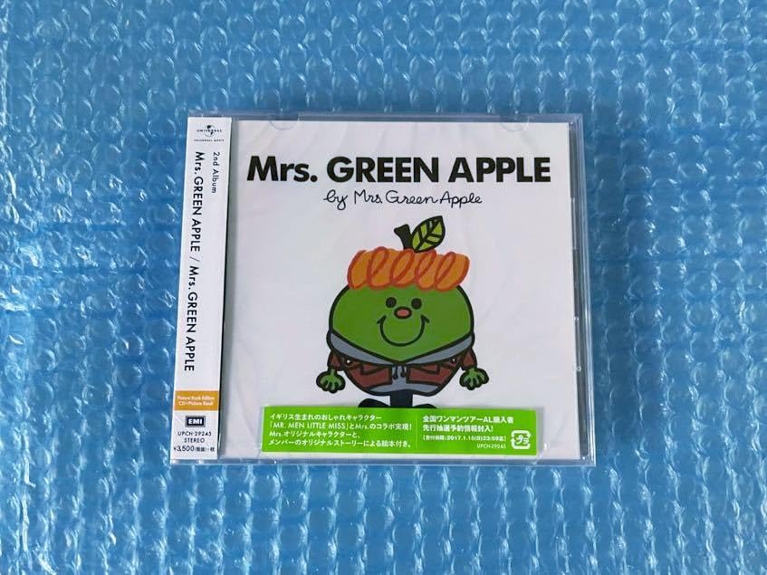 Amazon | 限定生産盤アルバム！Mrs.GREEN APPLE [Mrs.GREEN APPLE