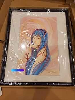 Amazon.co.jp: 伊藤潤二 直筆サイン入り 複製原画 富江① : おもちゃ